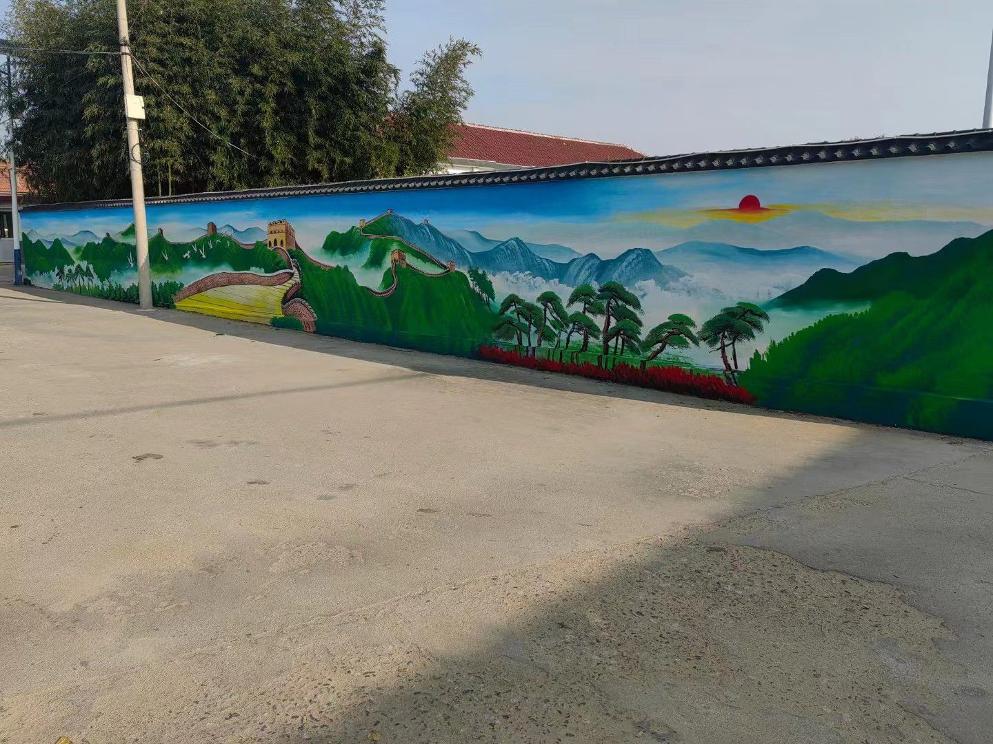 郴州墙体彩绘