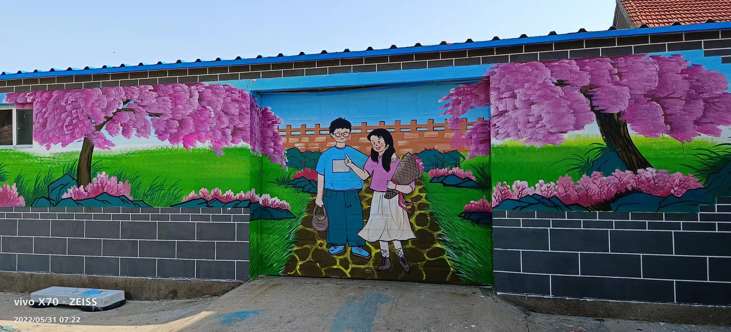 滁州墙体彩绘